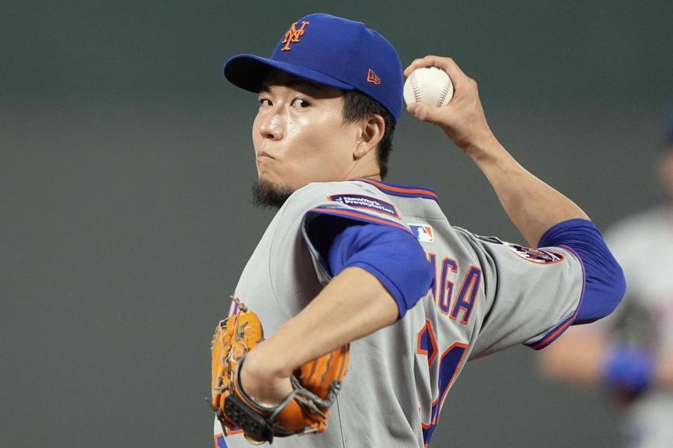 　ロイヤルズ戦に先発した千賀（ＡＰ＝共同）