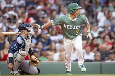 吉田正尚　復帰２戦目「強く打ち返せた」二塁打　チームサヨナラ勝ちで８連勝