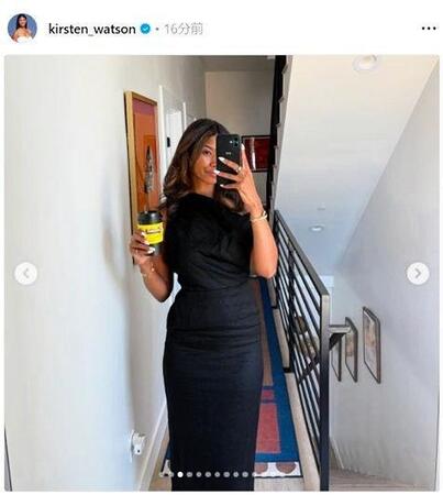 　キアステン・ワトソンさんのインスタグラム（ｋｉｒｓｔｅｎ＿ｗａｔｓｏｎ）より 