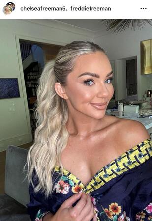 　チェルシーさんのインスタグラム（ｃｈｅｌｓｅａｆｒｅｅｍａｎ５）より