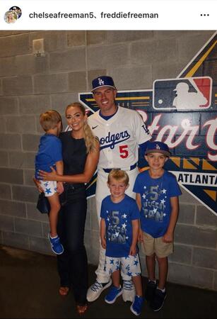 　チェルシーさんのインスタグラム（ｃｈｅｌｓｅａｆｒｅｅｍａｎ５）より