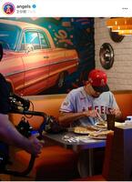 　ロサンゼルス・エンゼルスのインスタグラム＠ａｎｇｅｌｓより