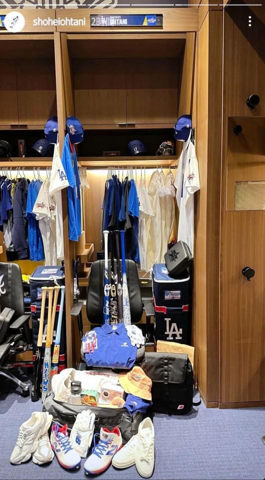 　大谷翔平のインスタグラム（ｓｈｏｈｅｉｏｈｔａｎｉ）より