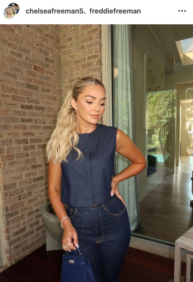 　チェルシーさんのインスタグラム（ｃｈｅｌｓｅａｆｒｅｅｍａｎ５）より