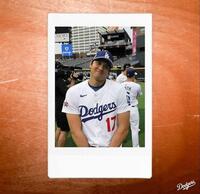 　フリーマンが撮影した大谷（ロサンゼルス・ドジャース提供）