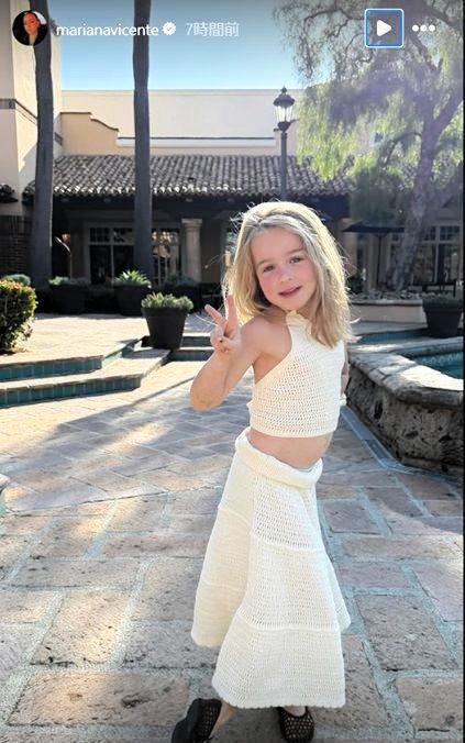 　キケ・ヘルナンデスの妻、マリアナさんのインスタグラム（ｍａｒｉａｎａｖｉｃｅｎｔｅ）より