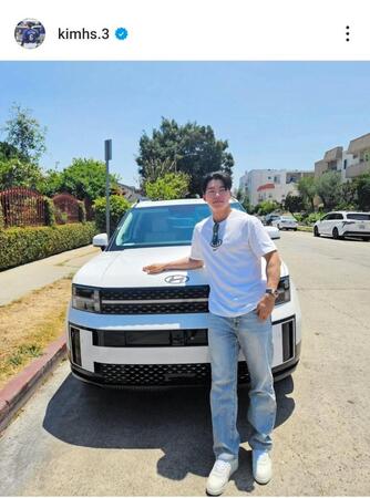 　キム・ヘソンのインスタグラム（＠ｋｉｍｈｓ．３）から