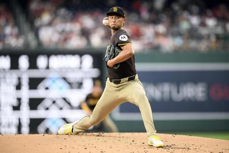 　ナショナルズ戦に先発したダルビッシュ（ＡＰ＝共同）