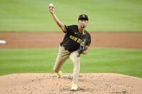 　ナショナルズ戦に先発したダルビッシュ（ＡＰ＝共同）