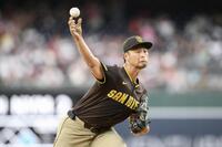 　ナショナルズ戦に先発したダルビッシュ（ＡＰ＝共同）