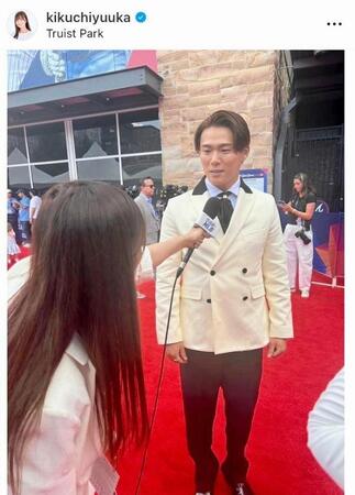 菊池柚花のインスタグラム＠ｋｉｋｕｃｈｉｙｕｕｋａより 