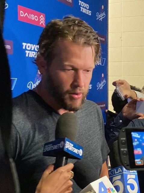 　ドジャースのカーショー