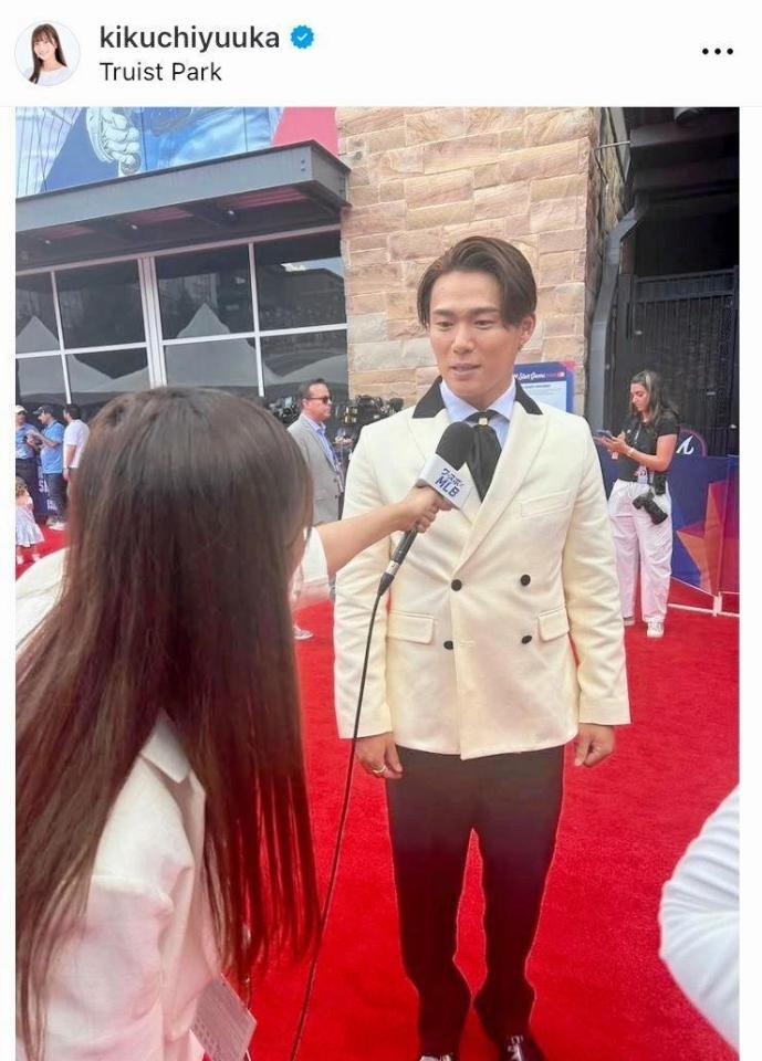 菊池柚花のインスタグラム＠ｋｉｋｕｃｈｉｙｕｕｋａより 