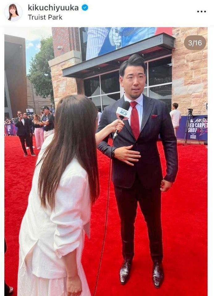 菊池柚花のインスタグラム＠ｋｉｋｕｃｈｉｙｕｕｋａより 