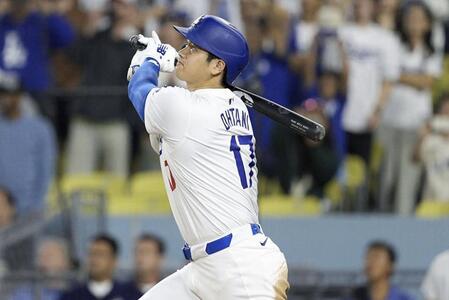 「あのスプリットをあそこまで…」１６１キロ仕留めた大谷翔平、９回２死から飛びだした衝撃の４試合連発　解説者も驚く「狙ってましたよね」