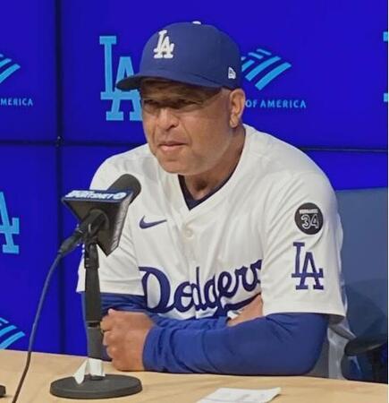 大谷翔平の投手翌日打率・０９１　ロバーツ監督が見解「判断するのは時期尚早」　初の登板翌日弾に「前向きなものになる」