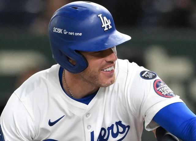 ドジャース、フリーマンが劇的サヨナラ打 大谷は初回に5戦連発37号
