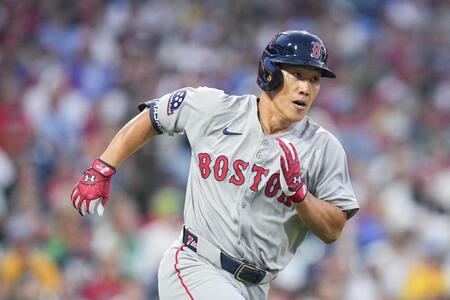 吉田正尚　５点ビハインドから一挙６点の口火打　次戦はドジャース「初戦を取って勝ち越していけるよう」