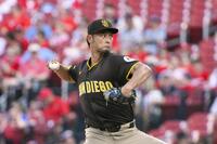 　カージナルス戦に先発したパドレスのダルビッシュ（イマジンイメージズ・ロイター＝共同）