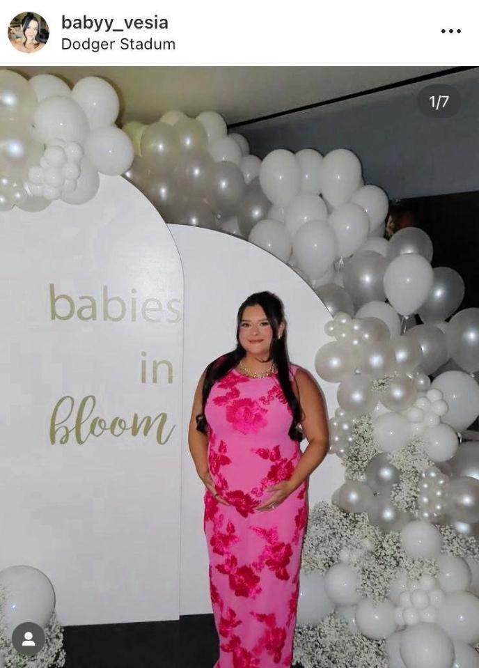 　ベシア投手の妻ケイラさんのインスタグラム＠ｂａｂｙｙ＿ｖｅｓｉａより