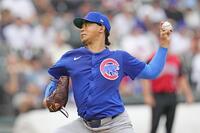 　ホワイトソックス戦に先発した今永（ＡＰ＝共同）