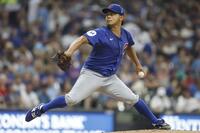 　ブルワーズ戦に先発した今永（ＡＰ＝共同）