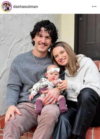 アウトマンの妻ダーシャさんのインスタグラム＠ｄａｓｈａｏｕｔｍａｎより