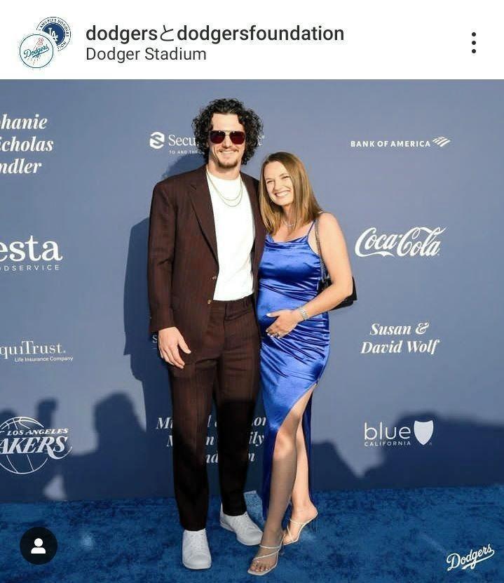 ドジャースのインスタグラム＠ｄｏｄｇｅｒｓより