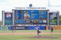 　レイズ戦に先発したドジャース・山本。５回２／３を投げ５安打無失点で10勝目を挙げた（共同）