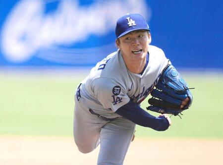 山本由伸　メジャー移籍後初１０勝目「高校野球思い出した」酷暑も六回途中無失点
