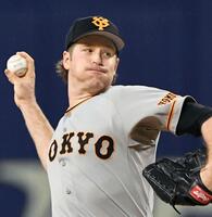 　巨人時代のマイコラス＝２０１７年