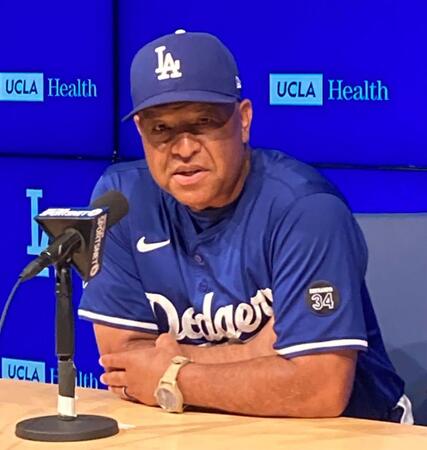 ロバーツ監督、佐々木朗希の先発ローテ入り確約せず　配置転換に含み「どうなるか分からない」　メジャー復帰時期は「調整状況見て判断」