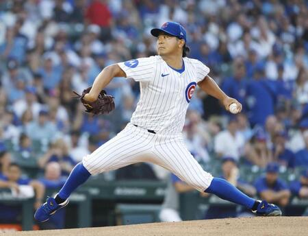 カブス・今永昇太は好投も勝敗つかず　七回途中３安打１失点で降板　鈴木誠也は休養で先発を外れ出番なし　チームは敗れる