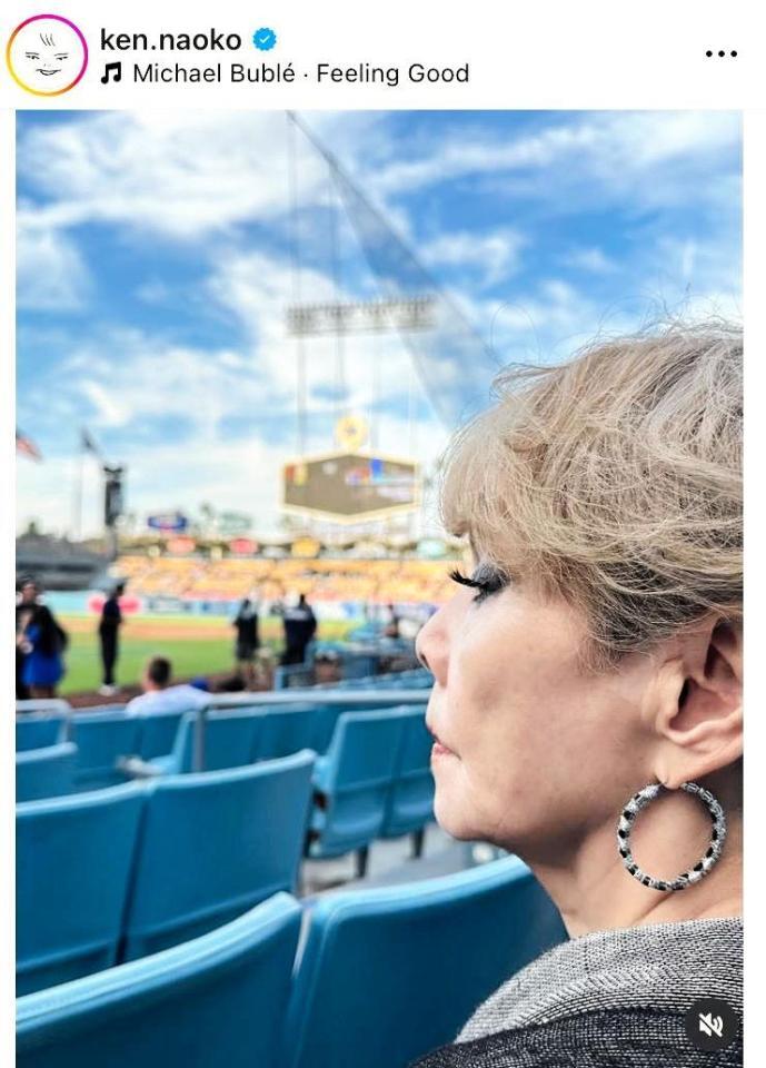 　研ナオコのインスタグラム＠ｋｅｎ．ｎａｏｋｏより