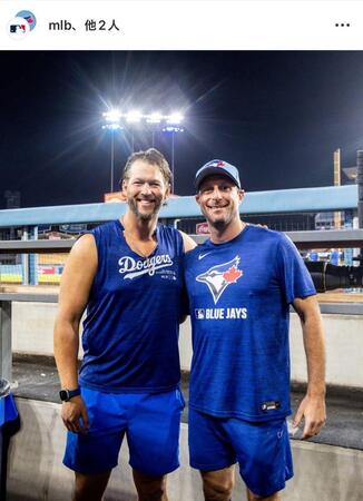 　ブルージェイズ公式インスタグラム（ｂｌｕｅｊａｙｓ）より
