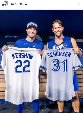 　ブルージェイズ公式インスタグラム（ｂｌｕｅｊａｙｓ）より