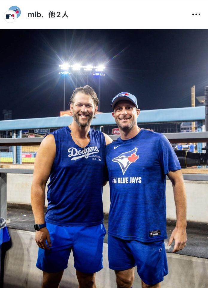 　ブルージェイズ公式インスタグラム（ｂｌｕｅｊａｙｓ）より