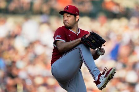 菊池、６勝目の権利持ち降板　鈴木二塁打、大谷は１番