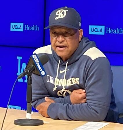 ロバーツ監督「彼は５０本を意識していると思う」　大谷翔平の２年連続大台に期待　昨季よりハイペースで４０号到達