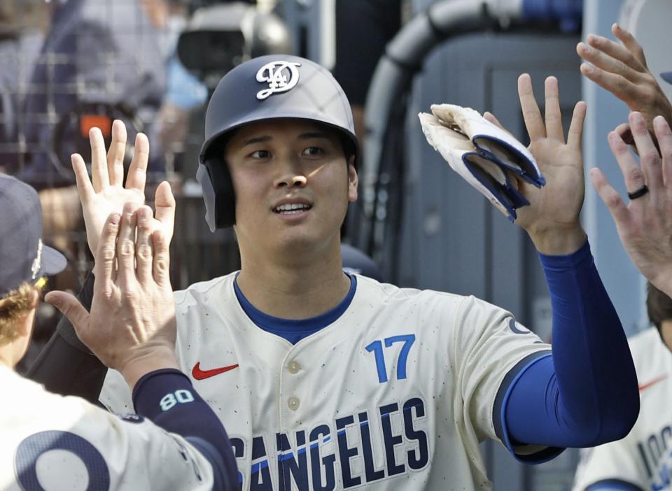　ドジャース・大谷翔平（提供・共同通信社）