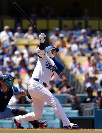 大谷、２戦連発の４１号ソロ　今永先発、吉田は５番