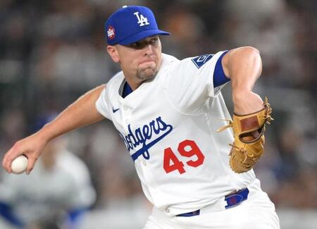 まさかの2者連続被弾「試合を落とす原因になった」 ド軍ベテラン右腕が逆転負けの責任背負う