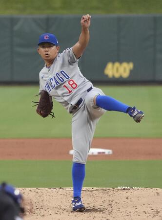 カブスが競り負ける　今永昇太は９Ｋの力投も５敗目、七回途中４安打３失点　鈴木誠也は３の１