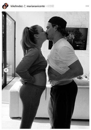 　キケ・ヘルナンデスのインスタグラム（ｋｉｋｅｈｎｄｅｚ）より