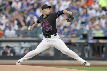 メッツ・千賀滉大が六回途中、５安打２失点で降板　その後打線が逆転　負けは消えるも故障から復帰後６戦勝ちなし