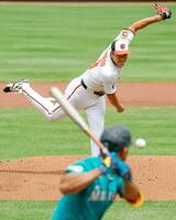 　１０勝目を挙げたオリオールズ・菅野（共同）