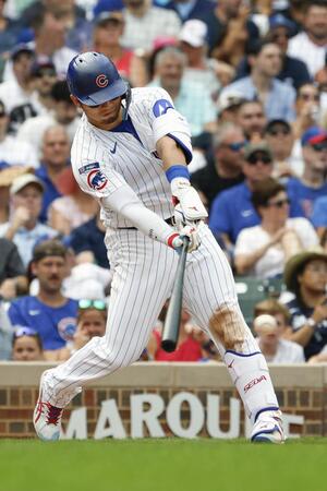 鈴木誠也　Ｖ打で今永援護　７回１失点好投に応えた