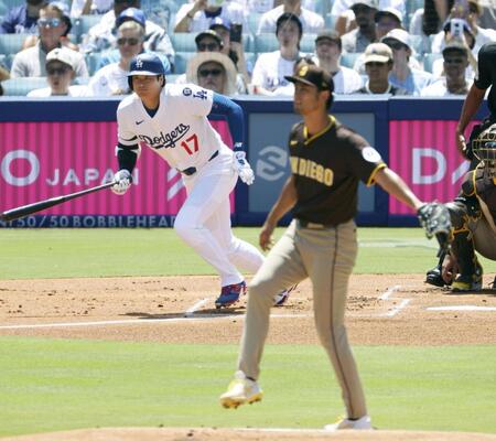 ドジャース首位攻防３連勝　単独首位堅守　ベッツ値千金勝ち越し弾　大谷は初回にダルビッシュから右前打で先制ホームイン
