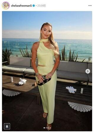 　チェルシー・フリーマンさんのインスタグラム（ｃｈｅｌｓｅａｆｒｅｅｍａｎ５）より 