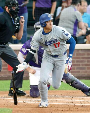 大谷２安打１打点　８月全１６試合連続出塁　チームはサヨナラ負け